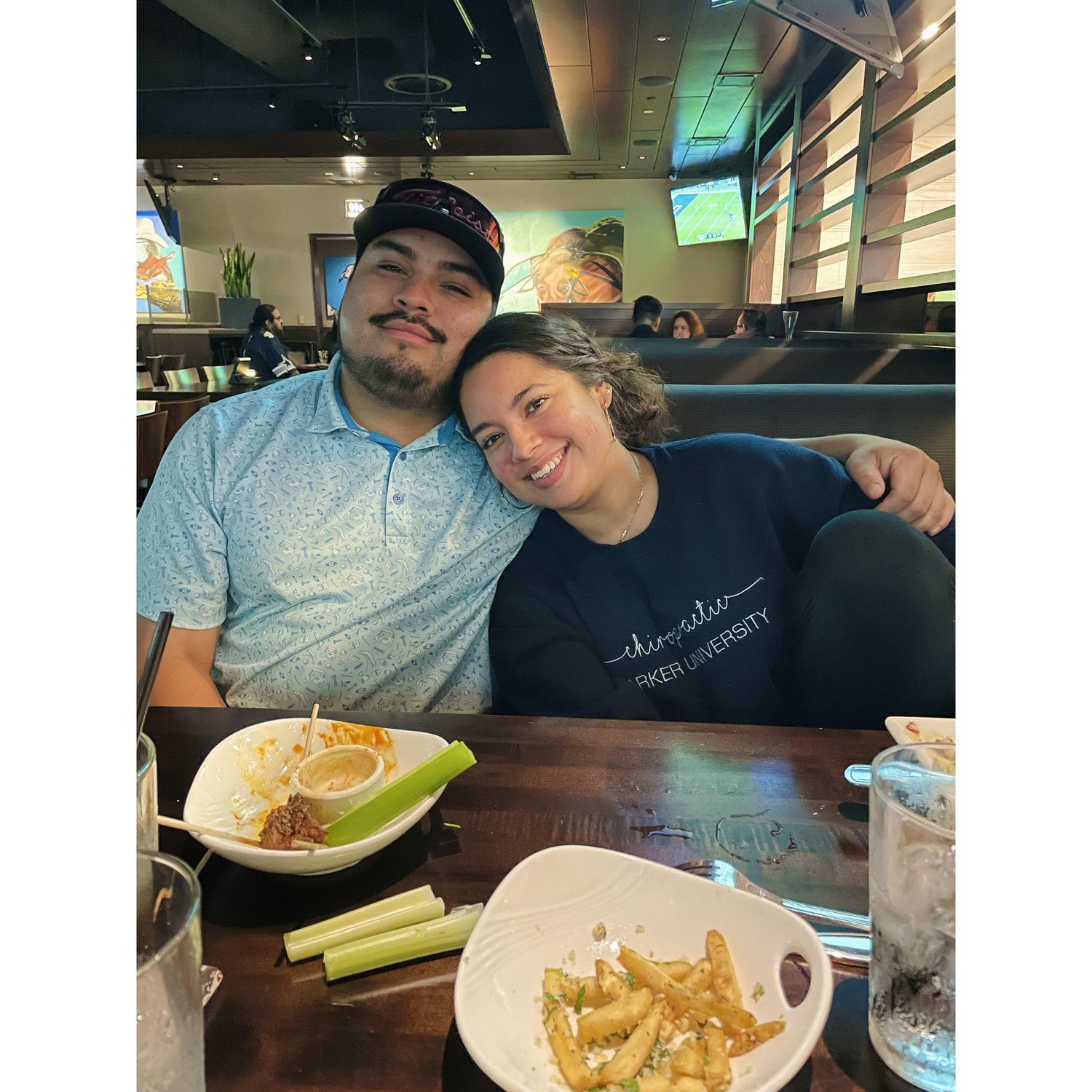 The love for food kept them having breakfast, lunch, and dinner dates.