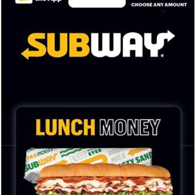 SUBWAY Gift Card