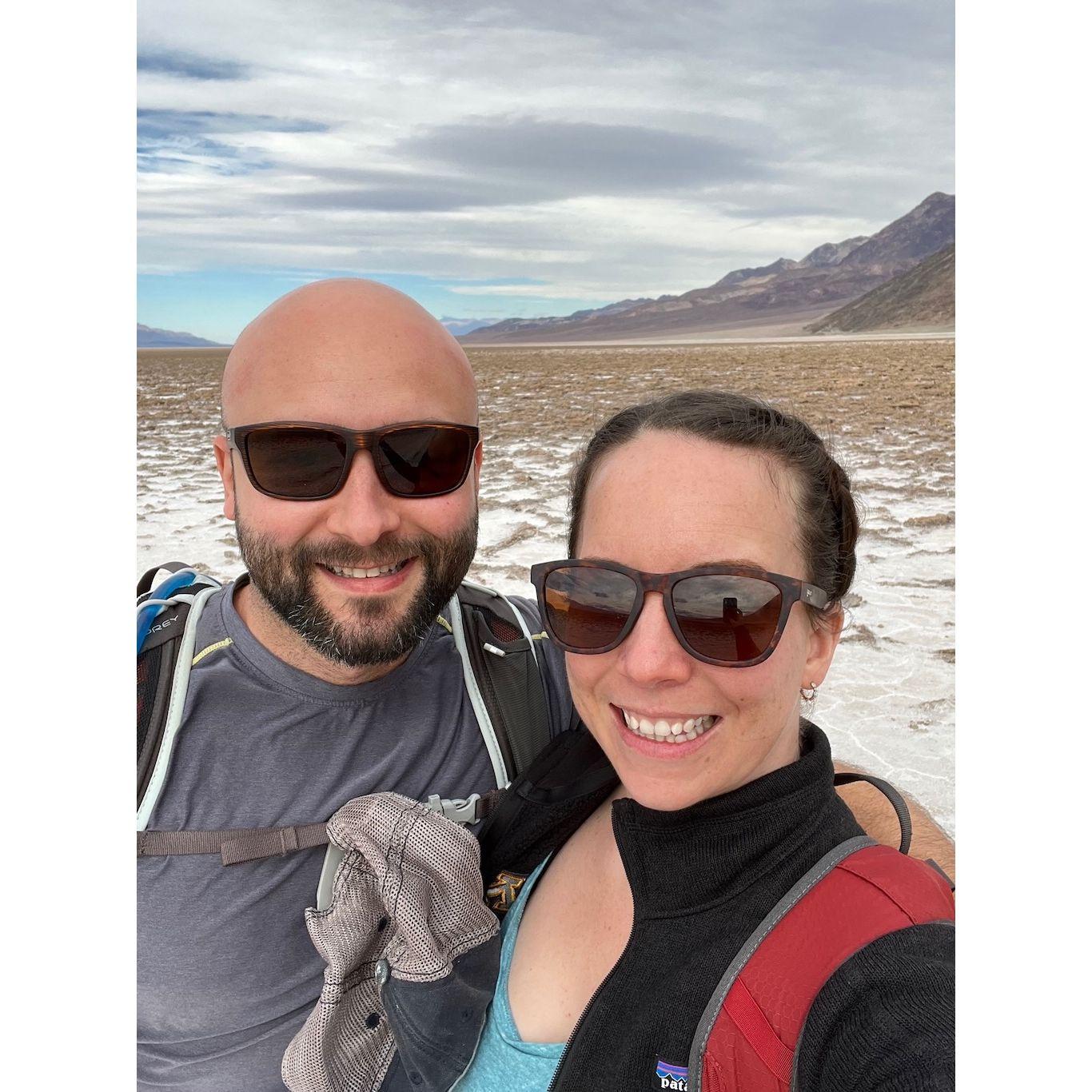 Scott surprised Emily with a trip and Las Vegas and Death Valley NP for her birthday in 2022