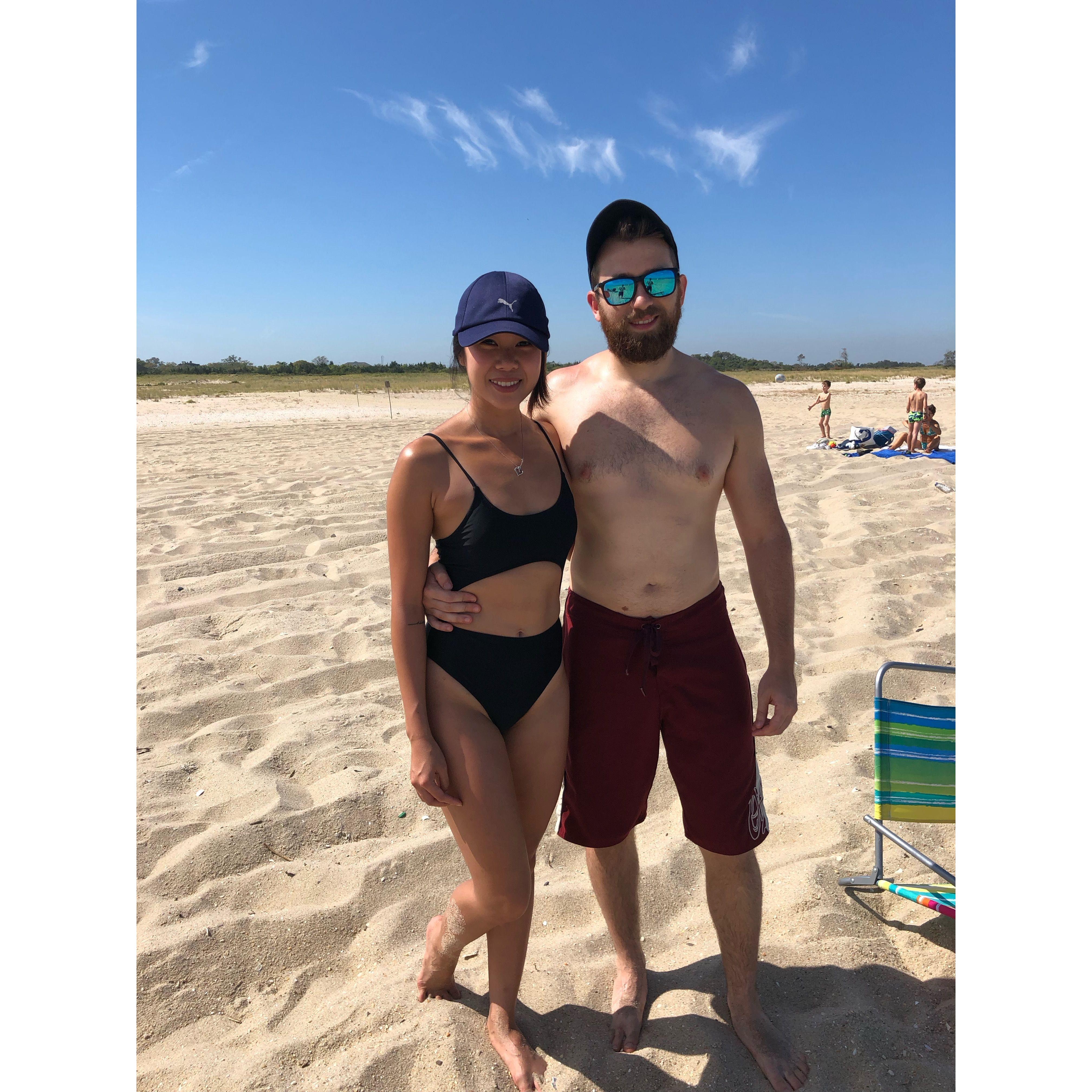 Sep 2019 - Summer local beach day at Sandy Hook, NJ