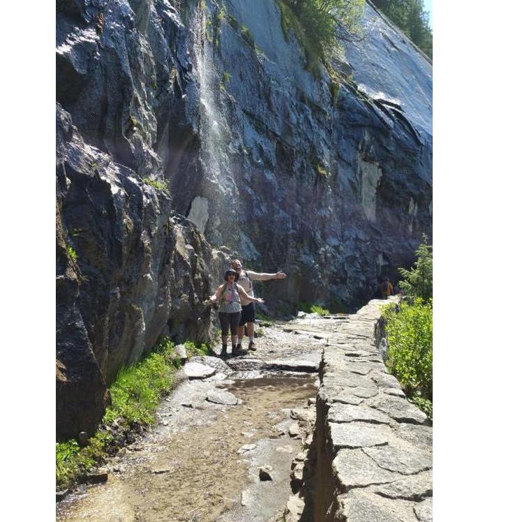 Tom's first time hiking in Yosemite