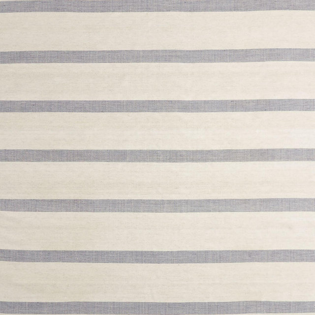 Newport Performance Wool-Blend Handwoven Navy Blue Area Rug 10'x14'