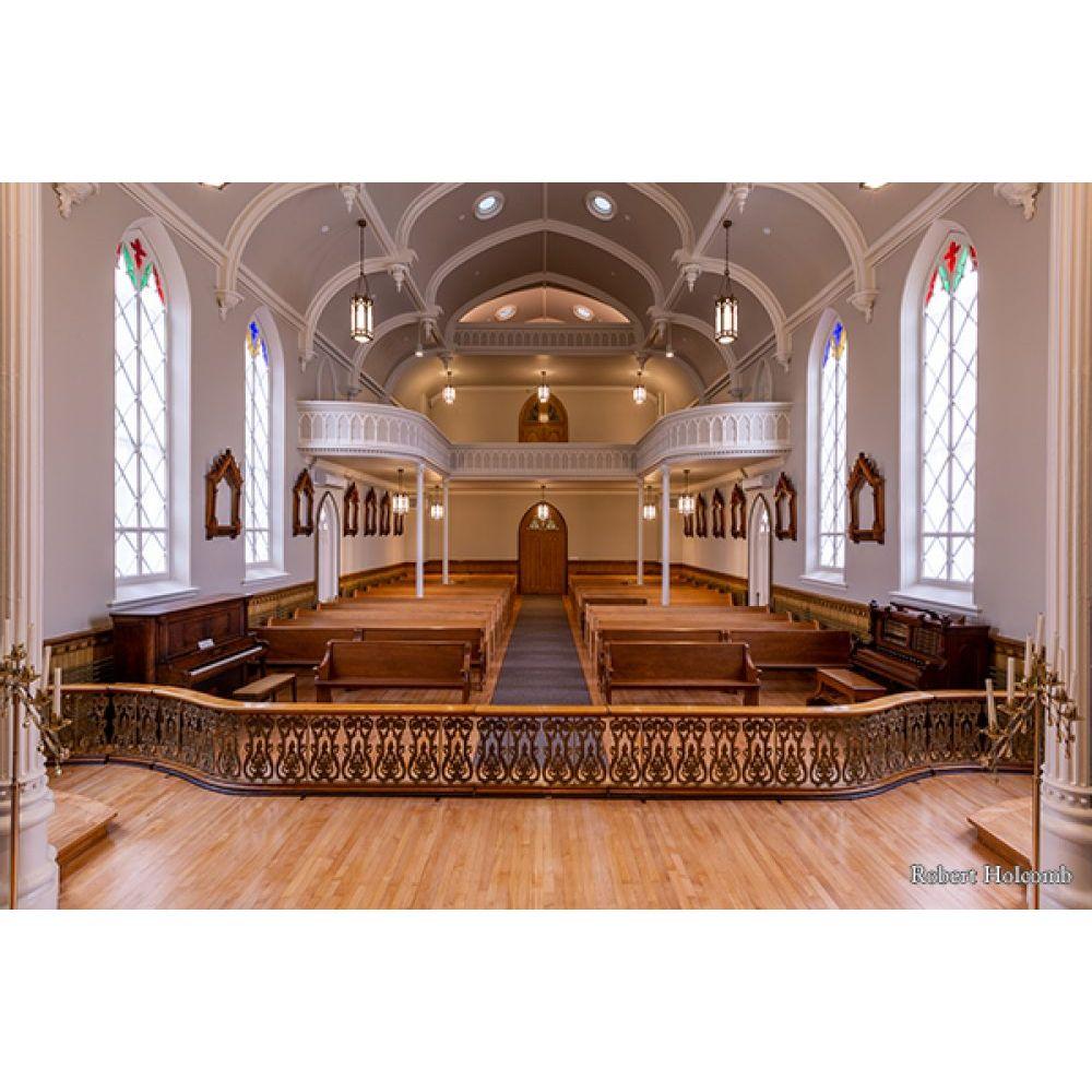 Interior of the Providence Academy Chapel (ceremony).