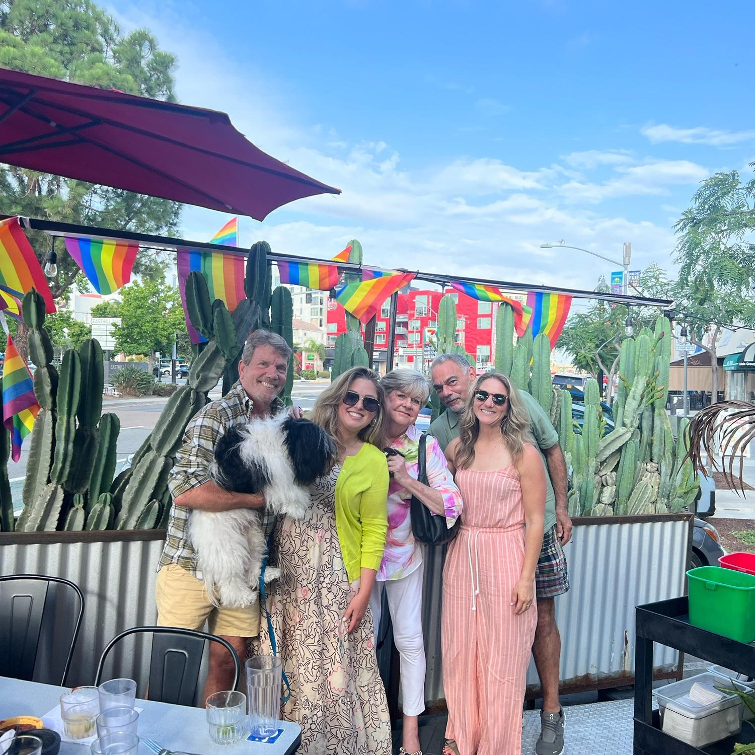 Never met a margarita we didn’t like. With Maja’s family in California.
San Diego 2023