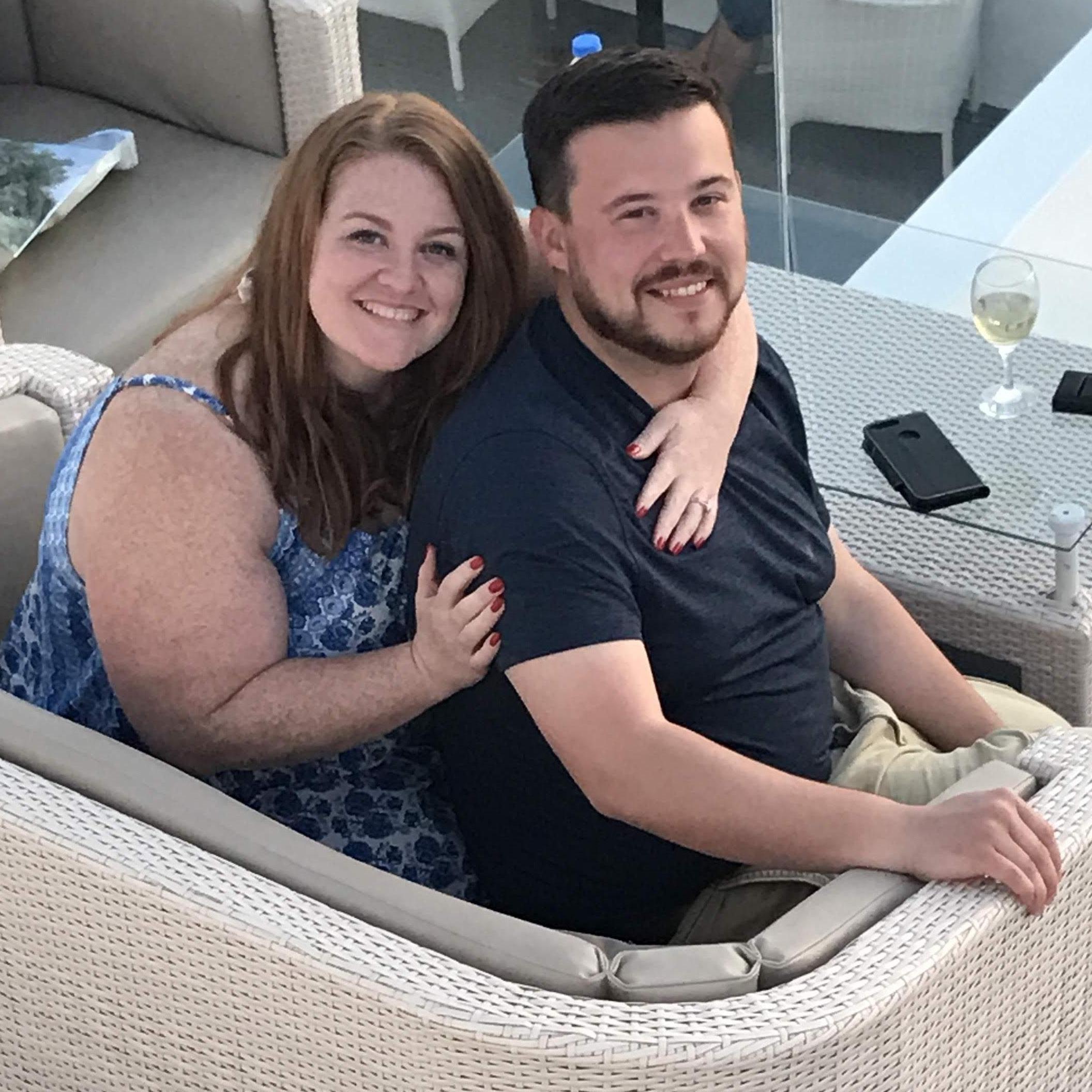 First pic as an engaged couple :-)
