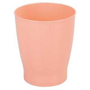 InterDesign Franklin Wastebasket Trash Can - Coral