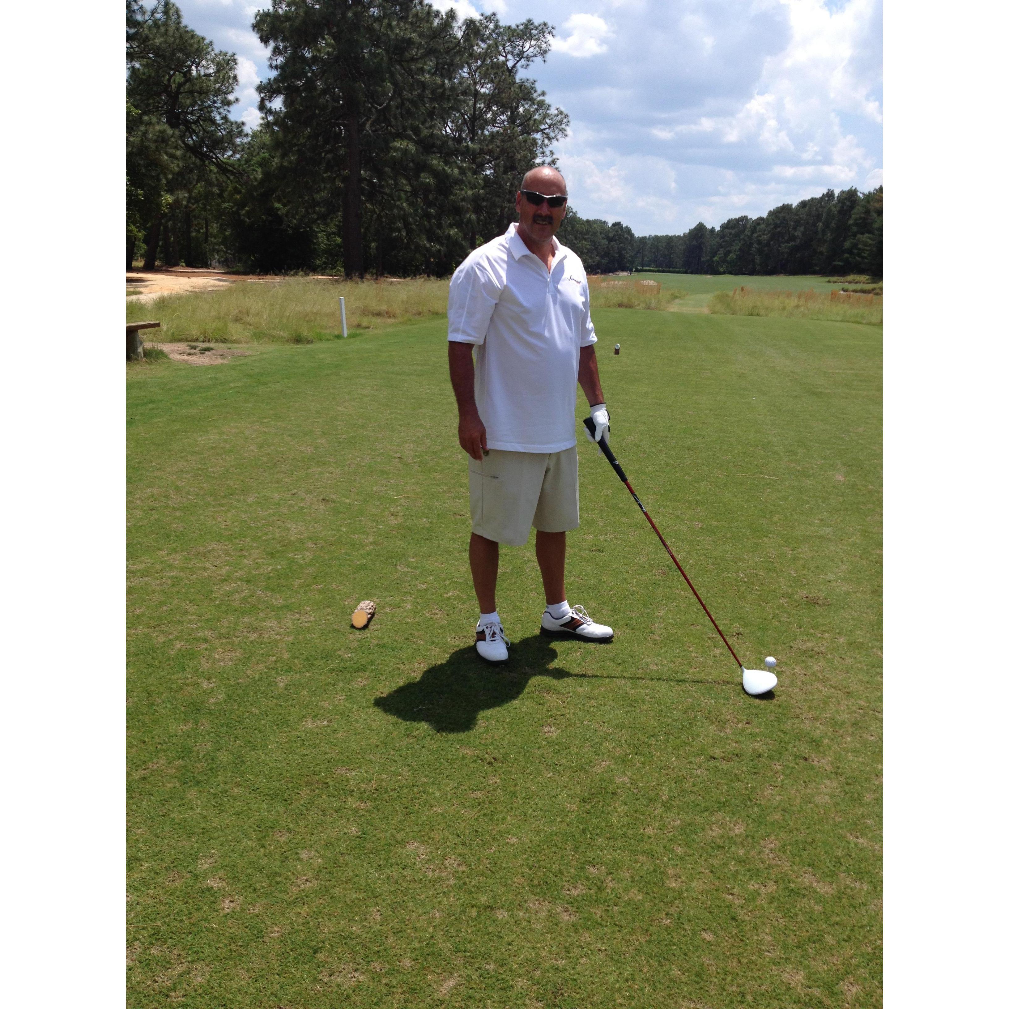 Golfing in Michigan