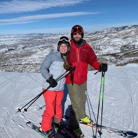 Liz's first 'big trip out west' to ski in Steamboat, CO