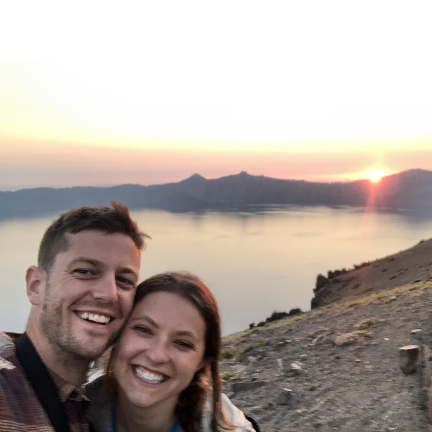 Camping in Crater Lake!