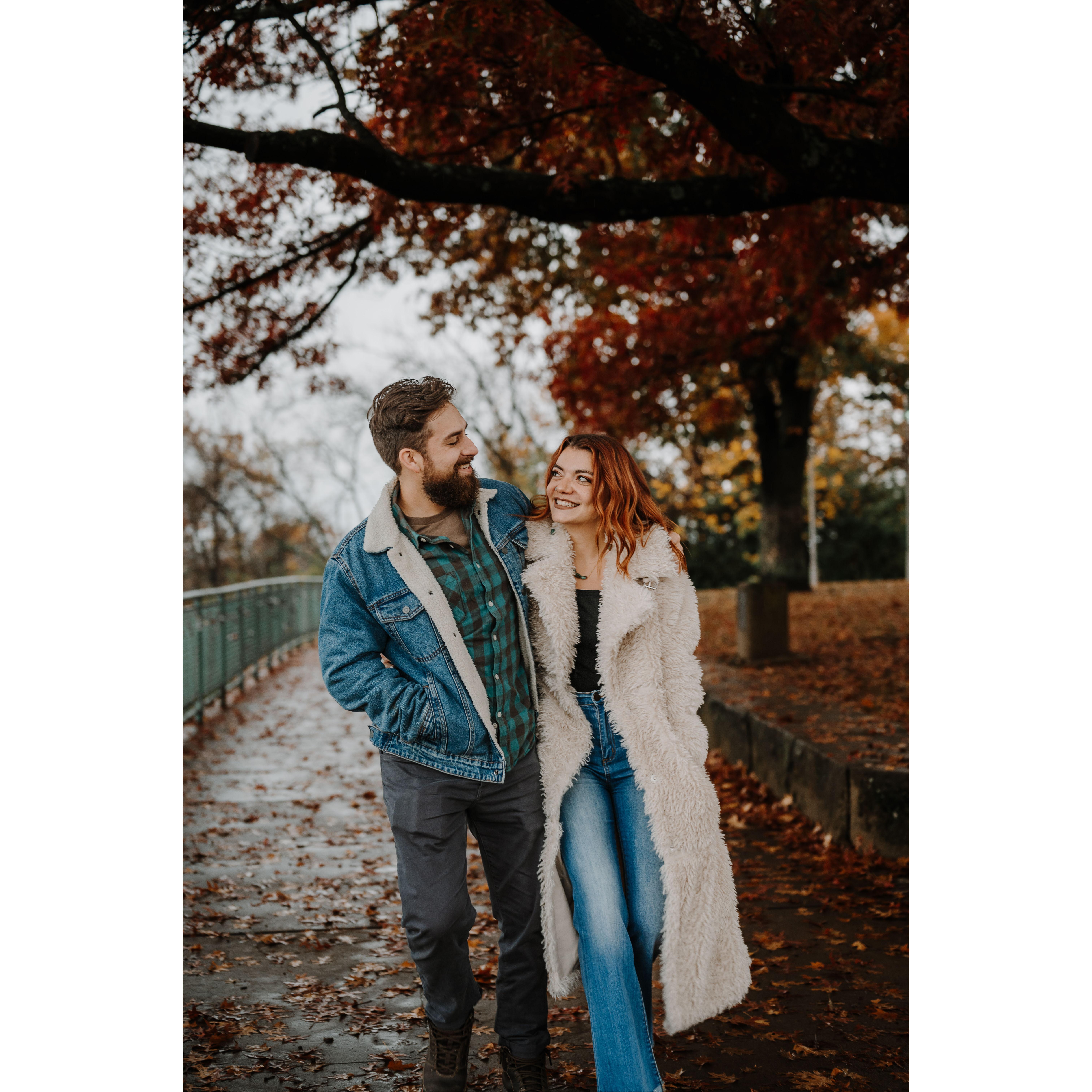 Our Save the Date photo, courtesy of Rachelle Horning Photography.