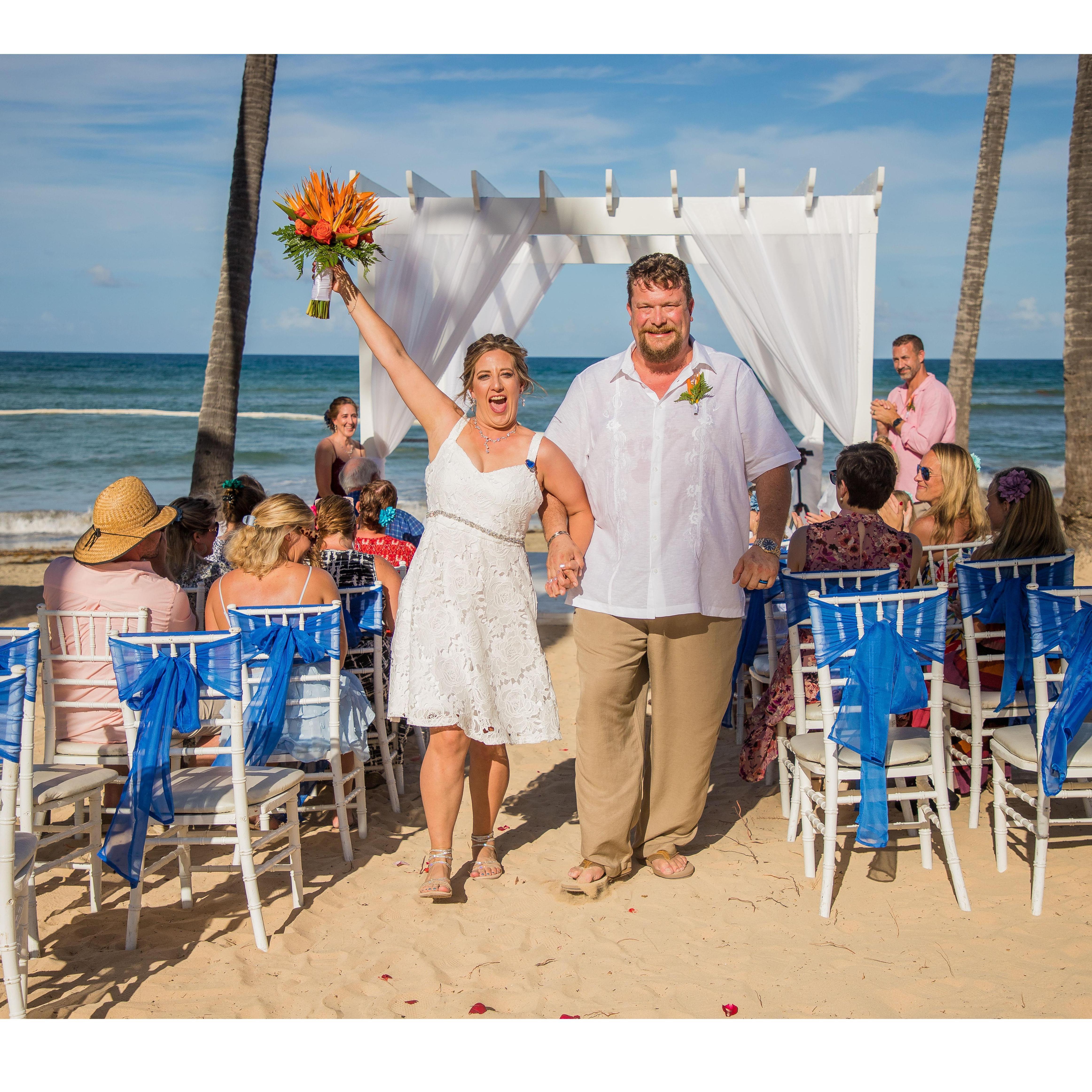 We are official!