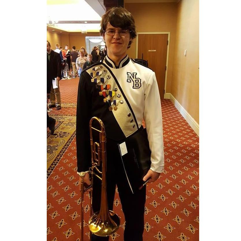 This little bean went to states on trombone in highschool, as well as earning other multiple awards
