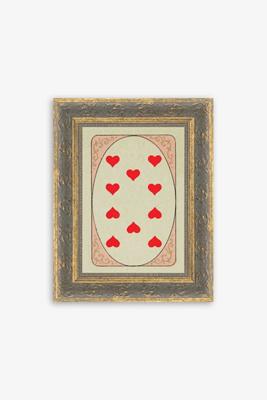 Nine of Hearts Wall Art