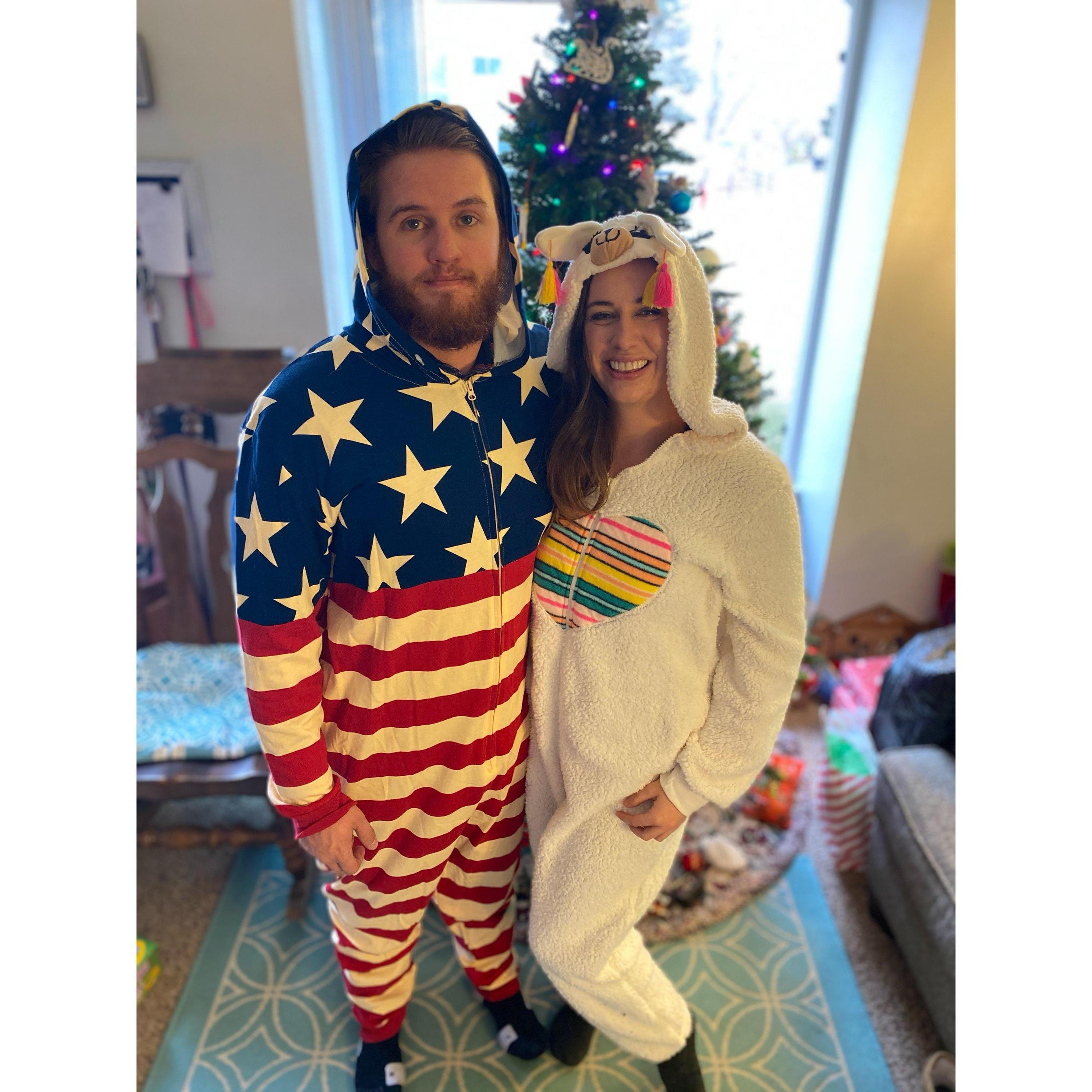 Christmas Footy Pajamas