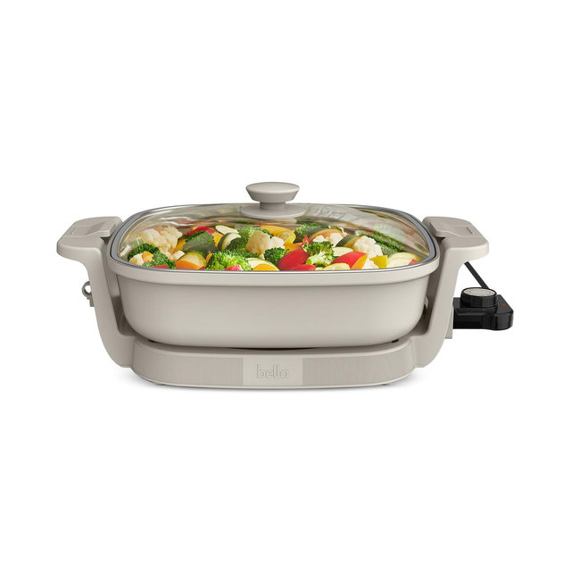 Bella 12" x 12" Make and Take Electric Skillet