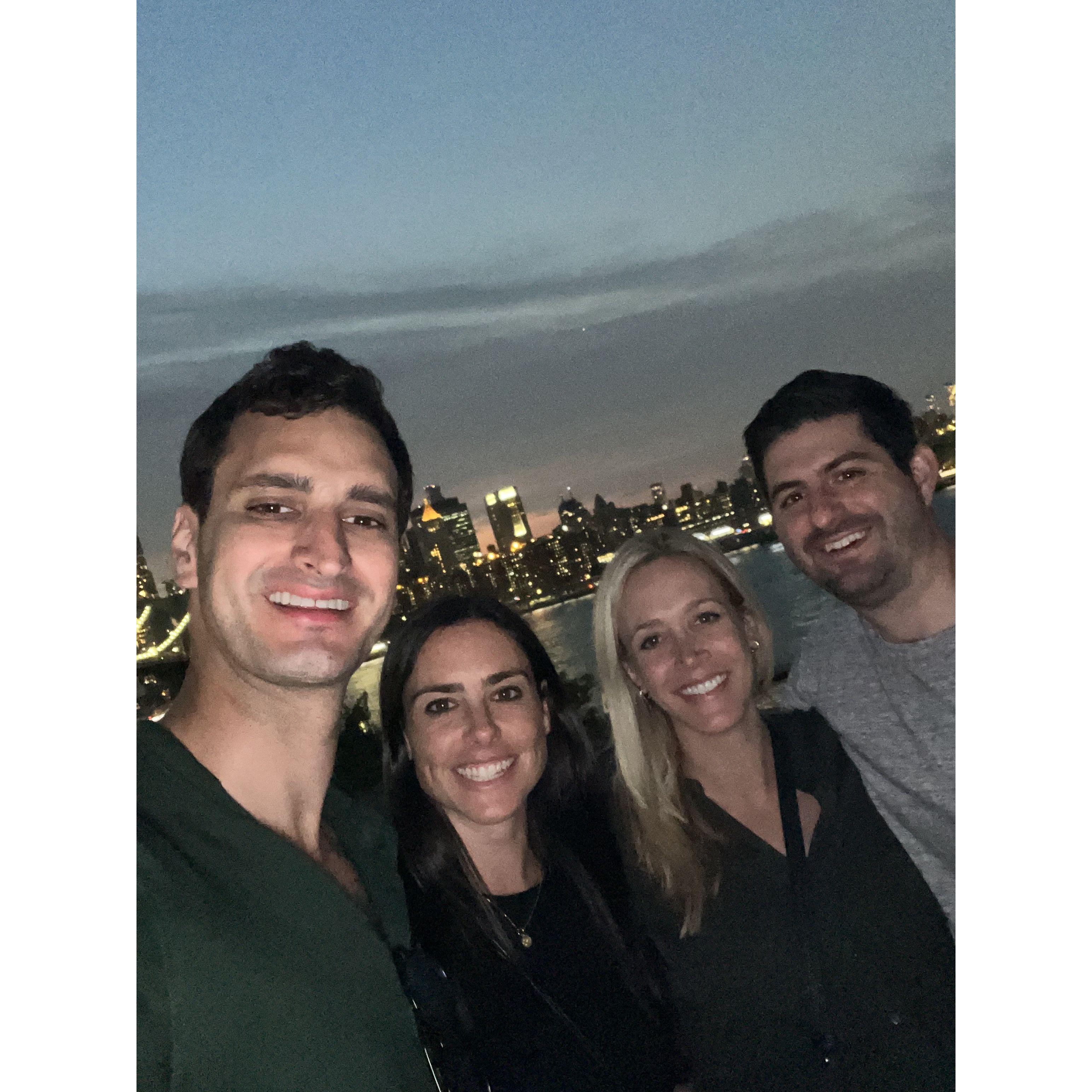 Night out in NYC with Geena and Jackson