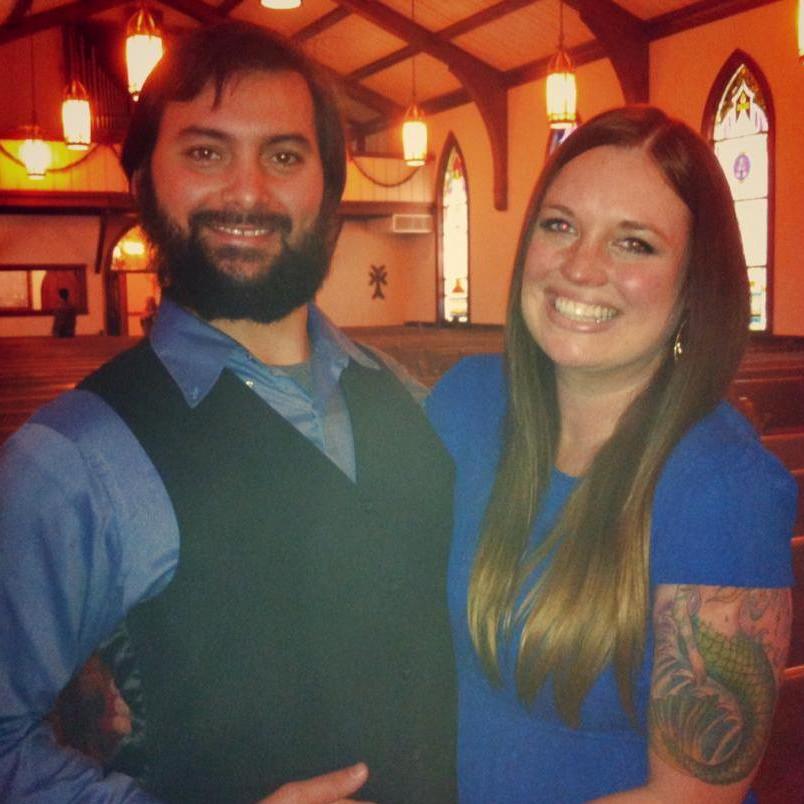 Joel and Natalie's wedding day, and first family wedding that Rayda attended.