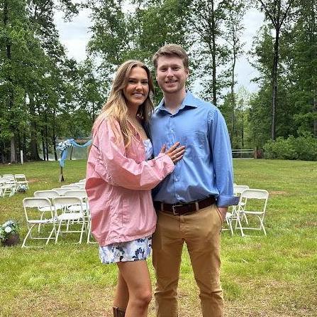 Us at Hunter and Roger's Wedding!