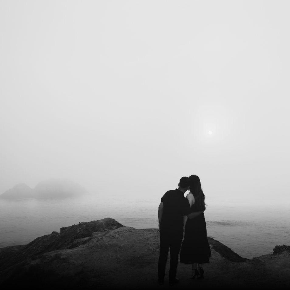 Moments before the proposal.