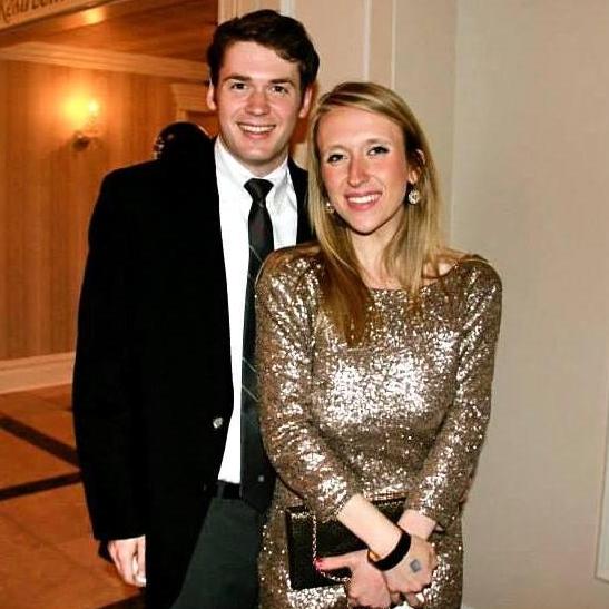 Attending their senior year Commencement Ball together at Fairfield U — where they met — before graduation.