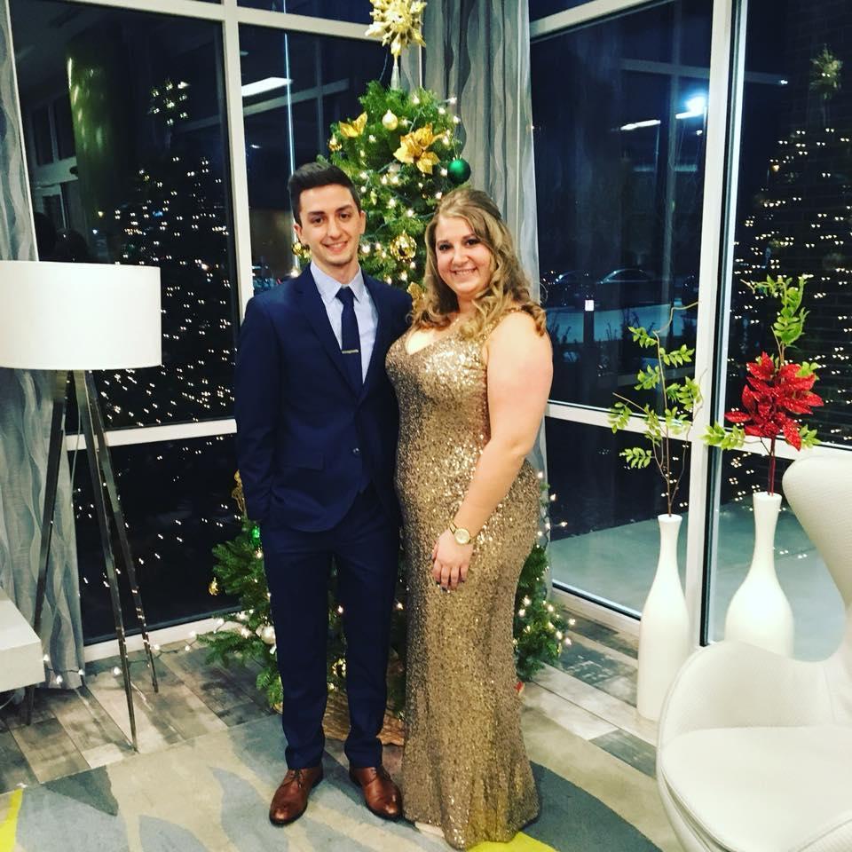 First work Christmas party! 2017.