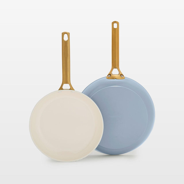 GreenPan ™ Reserve Pro Glacier Ceramic Non-Stick Fry Pans, Set of 2