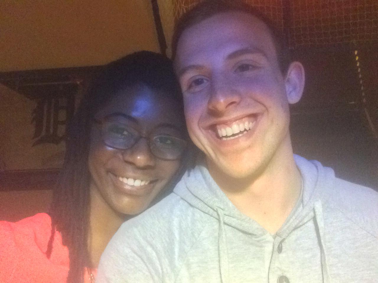 1st Date!! Looks like Cupid already had his eyes on us 🥰