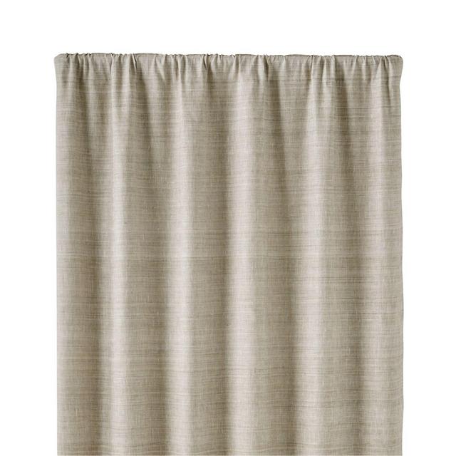 Silvana Grey Silk 48"x96" Curtain Panel