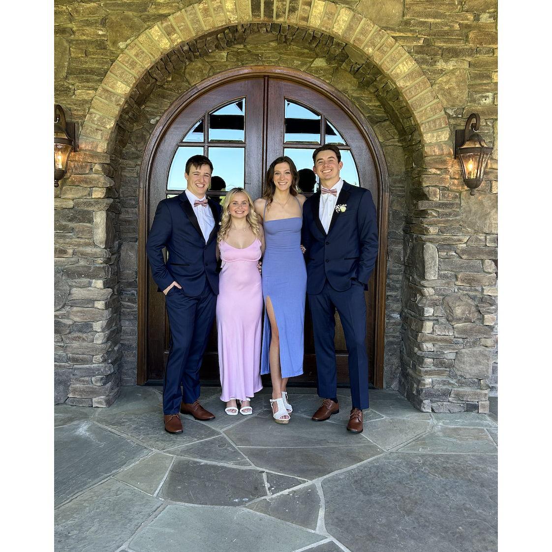 Emily and Malcom's wedding! Eli was a groomsmen, such a fun night!