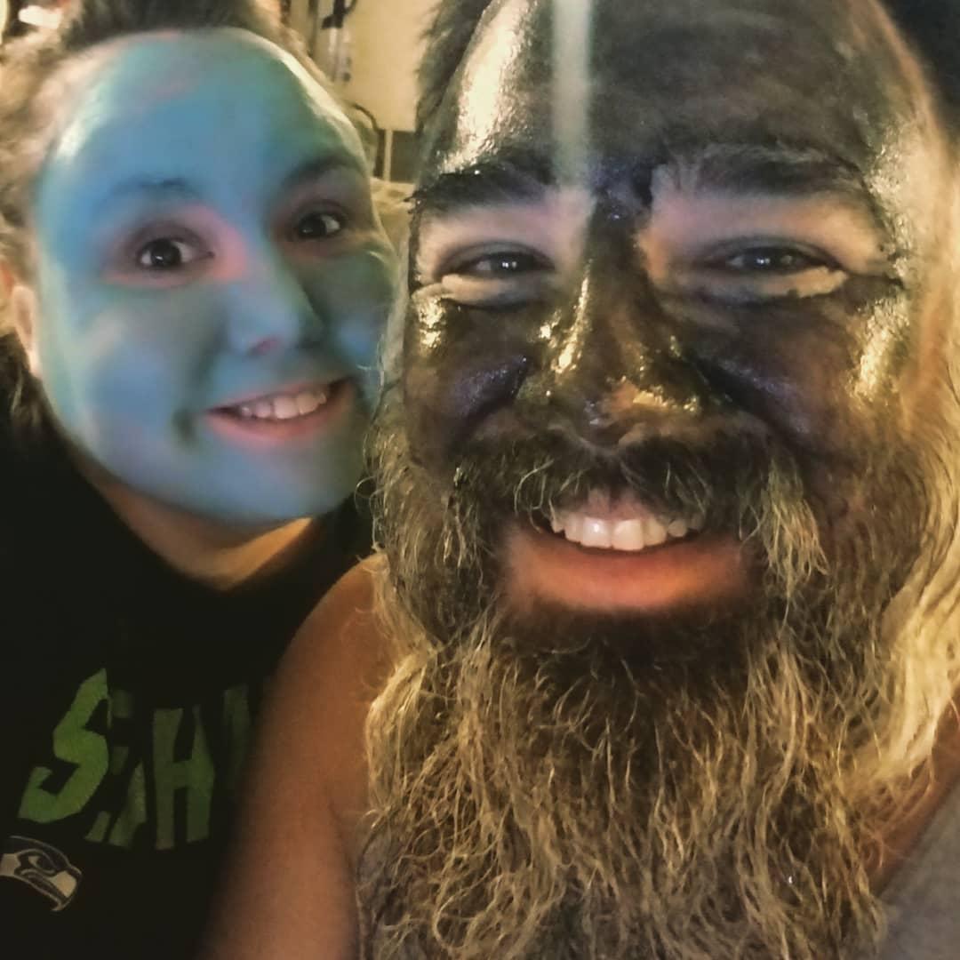 Ranee calls it self-care, Mike calls it camo. Ha!