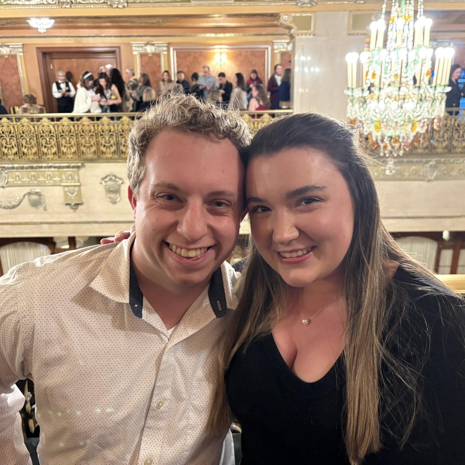 Randee took Lex to see Chicago at the Benedum for Valentine’s Day