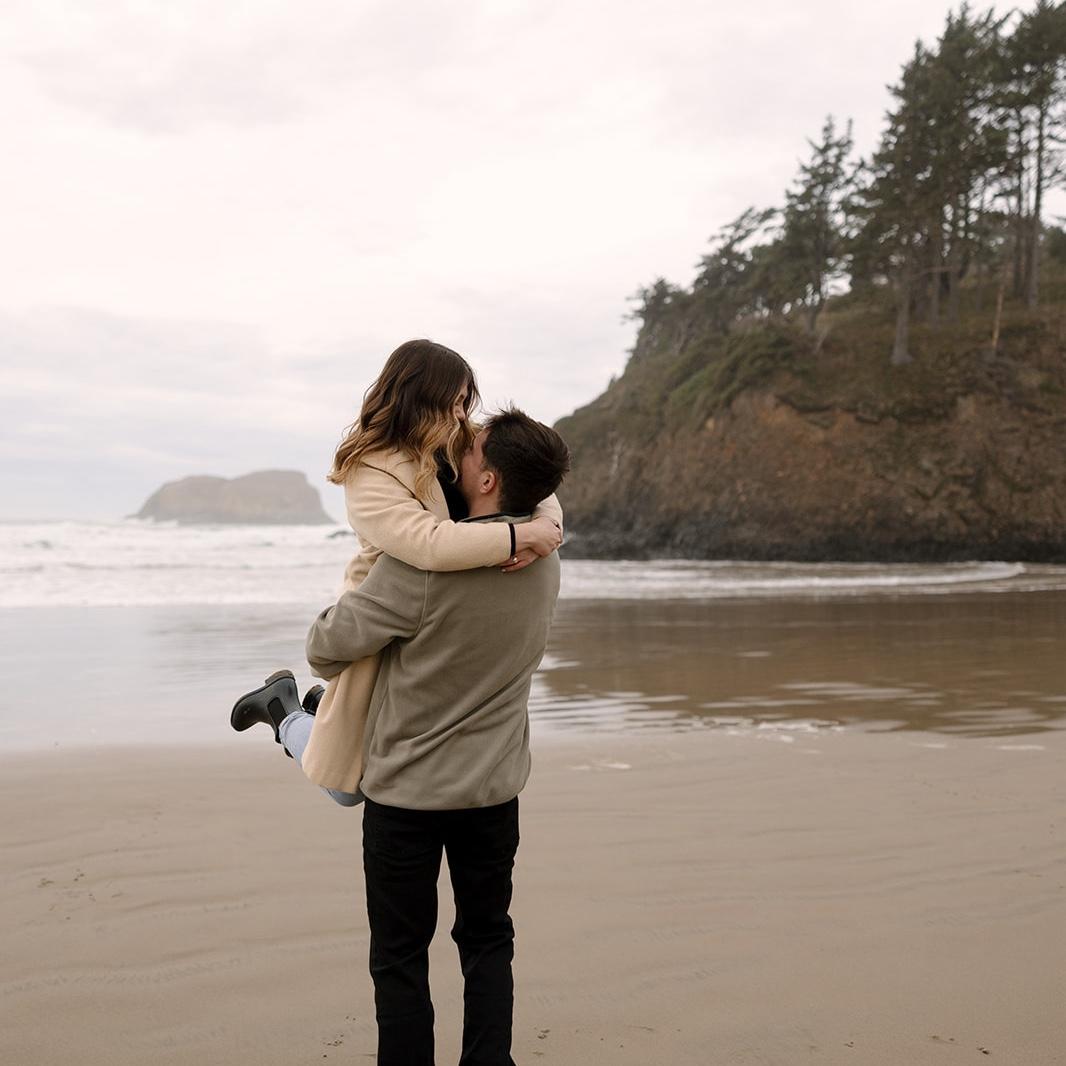 Our couples shoot at the coast