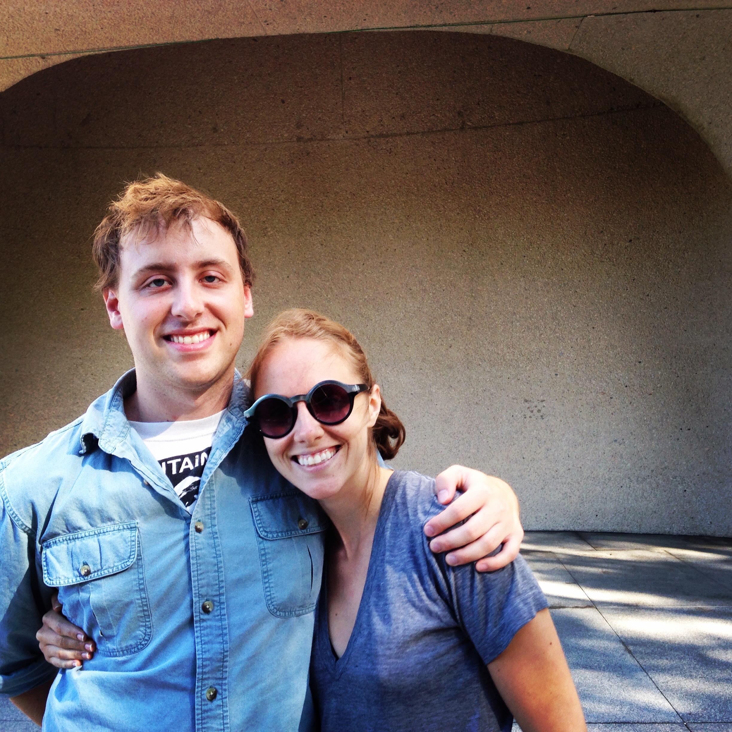 Back in the day at the Hirshhorn Museum! Photo credit to Anna Engh.