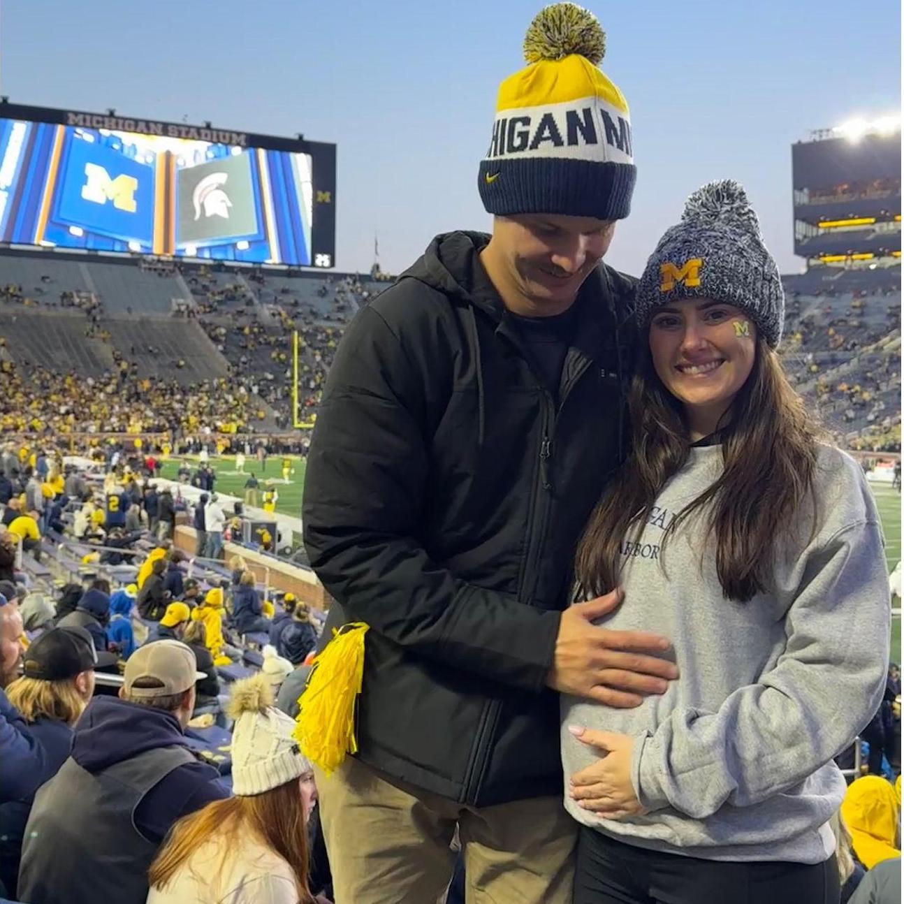 Brittany (& baby's!) first Michigan Football Game! October 2024.