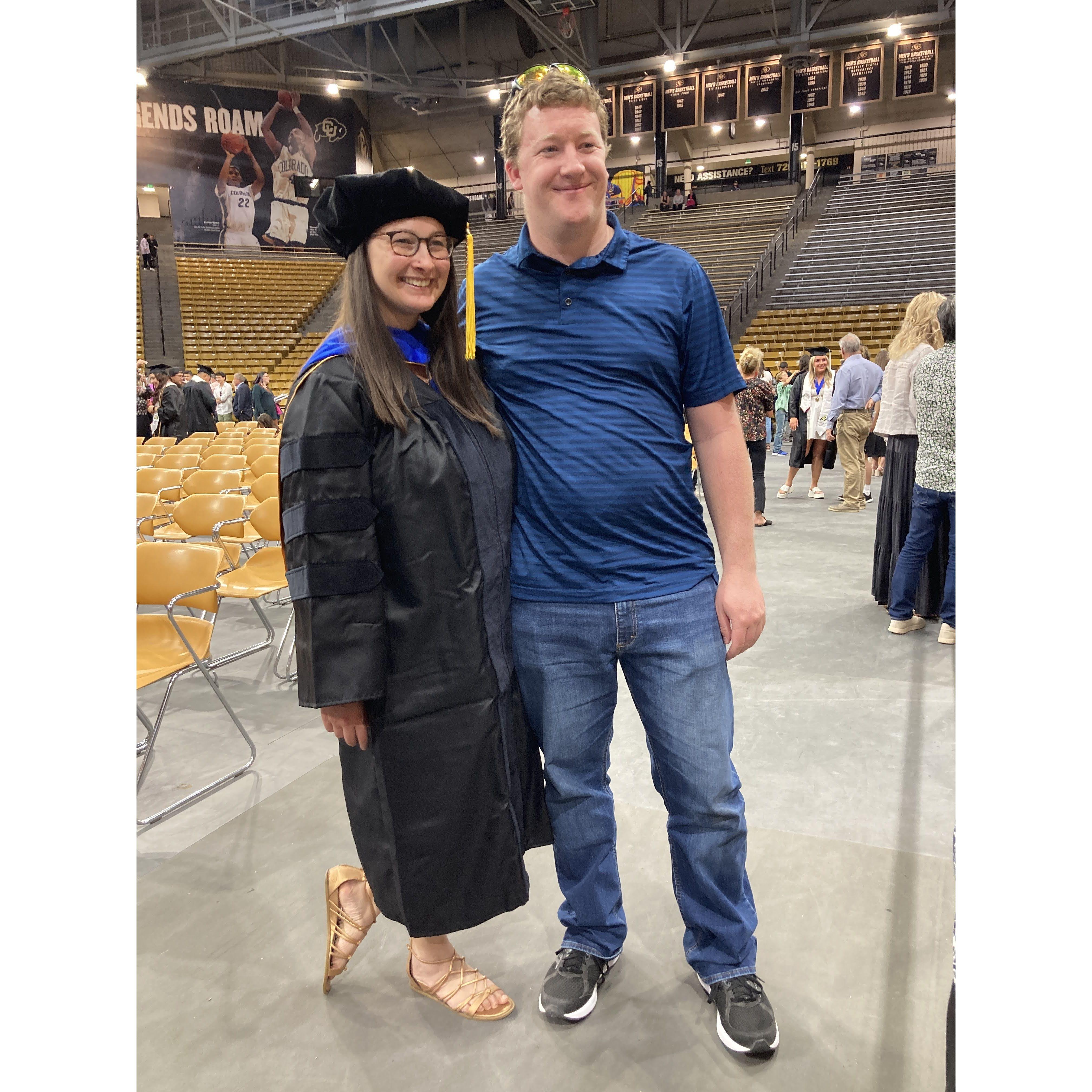 Dr. Holly's Graduation ~May 2022