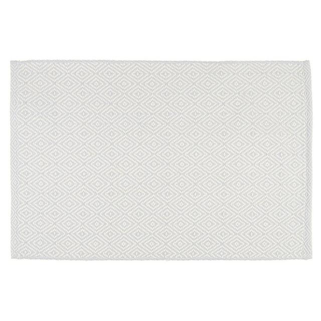 Simply Essential™ Chevron Cotton Placemats in Grey (Set of 4)