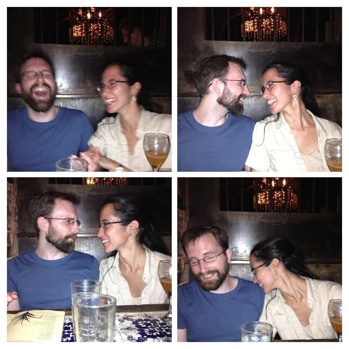 A very early date, from our first summer together, 2013.