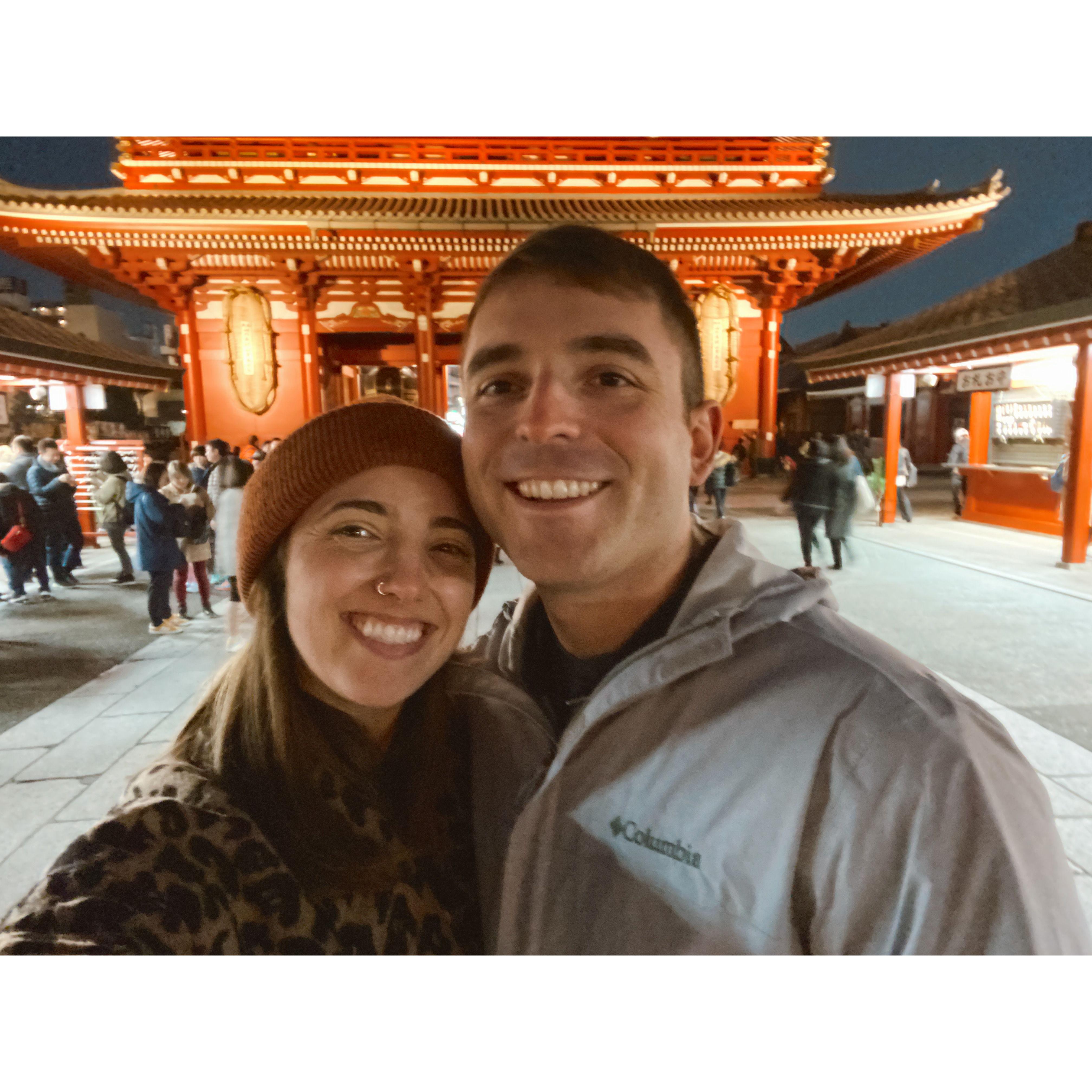 Erin visits Aaron in Japan -- one of our absolute favorite trips together