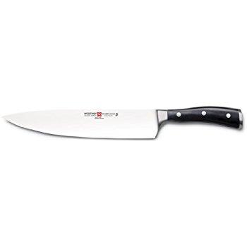Wusthof Classic Ikon 8-Inch Cook's Knife, Black