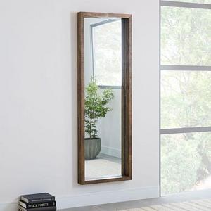 Emmerson® Modern Reclaimed Wood Floor Mirror