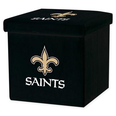 NFL New Orleans Saints Storage Ottoman