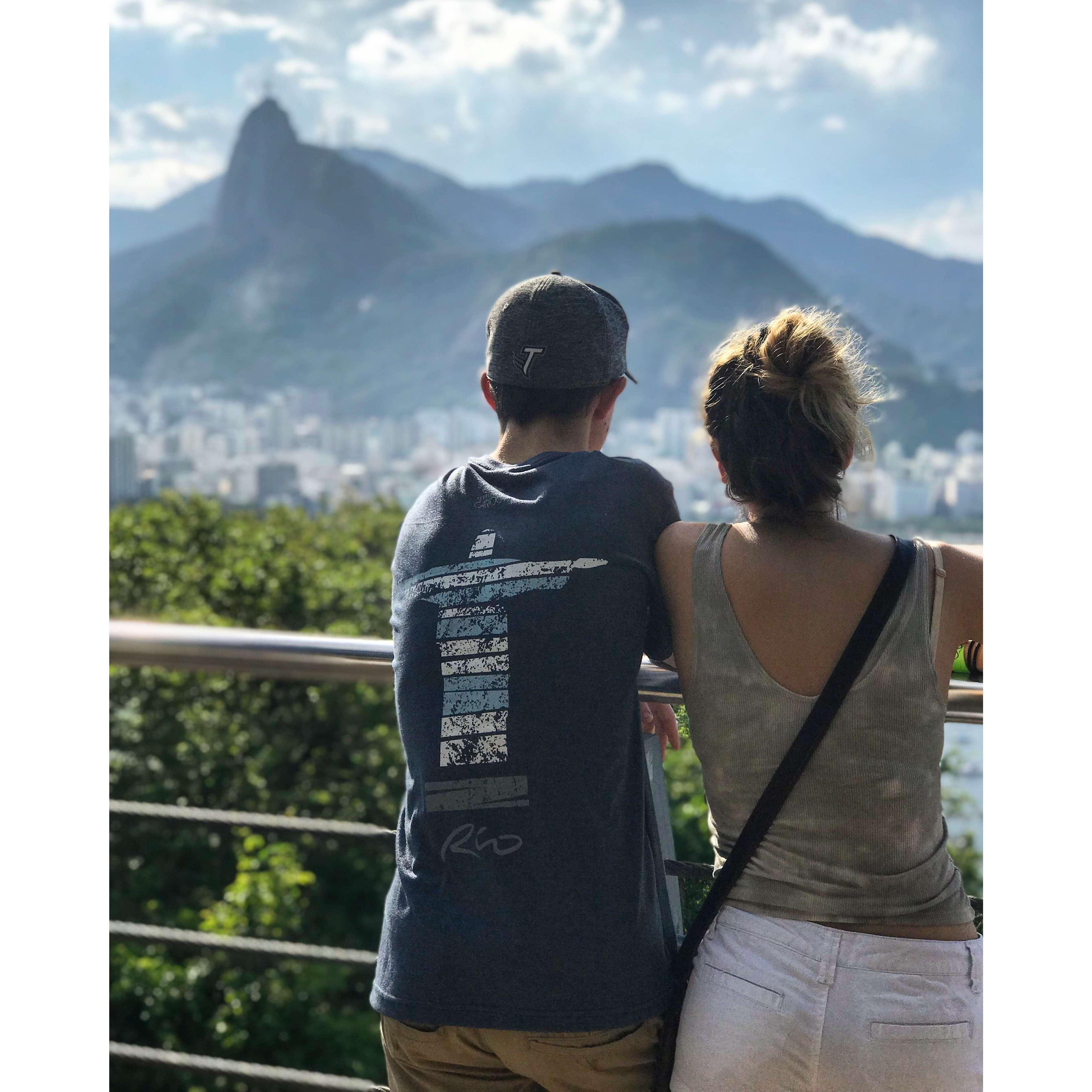 First time Connor went to Brazil (Pão de Açúcar)