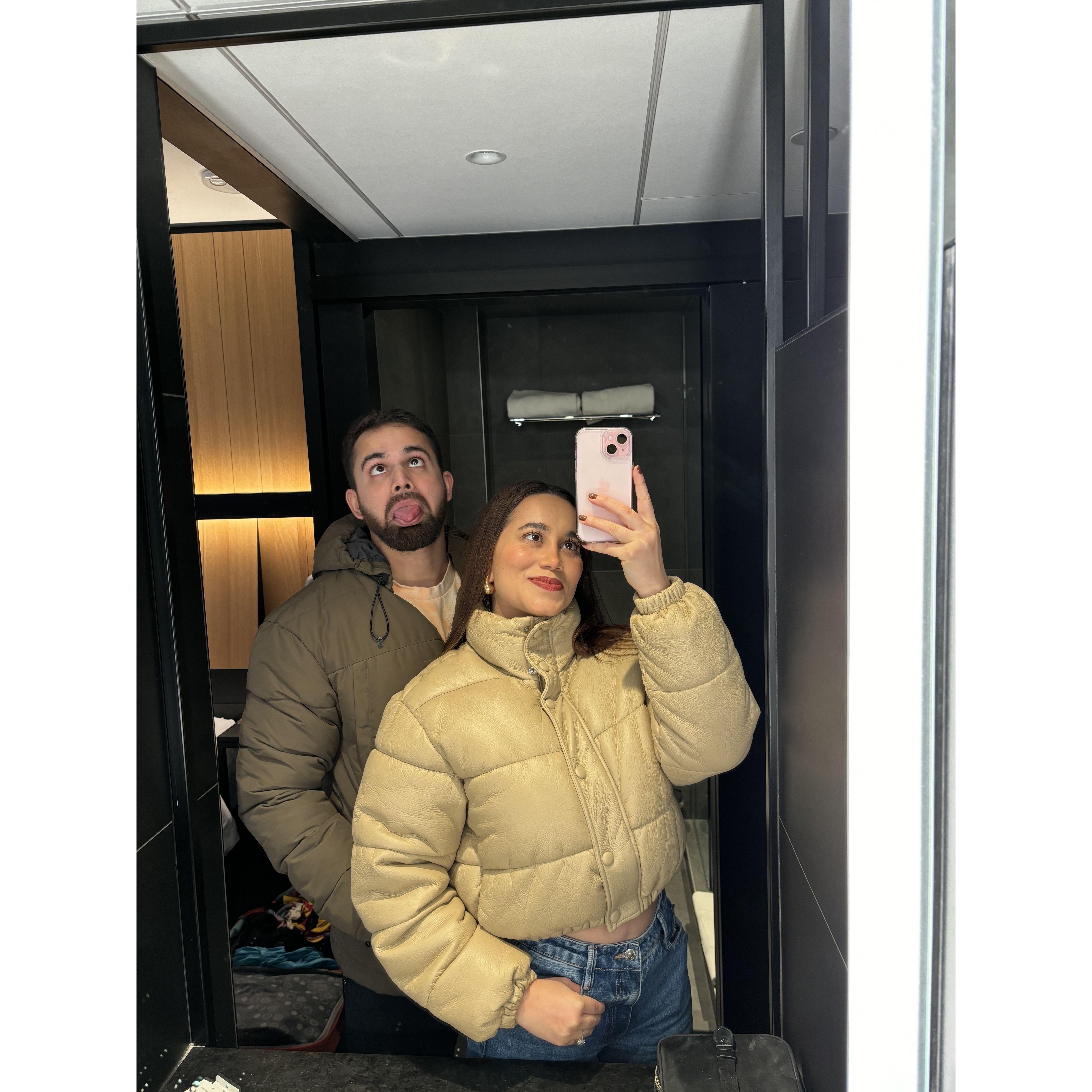 First trip to Canada together :)
