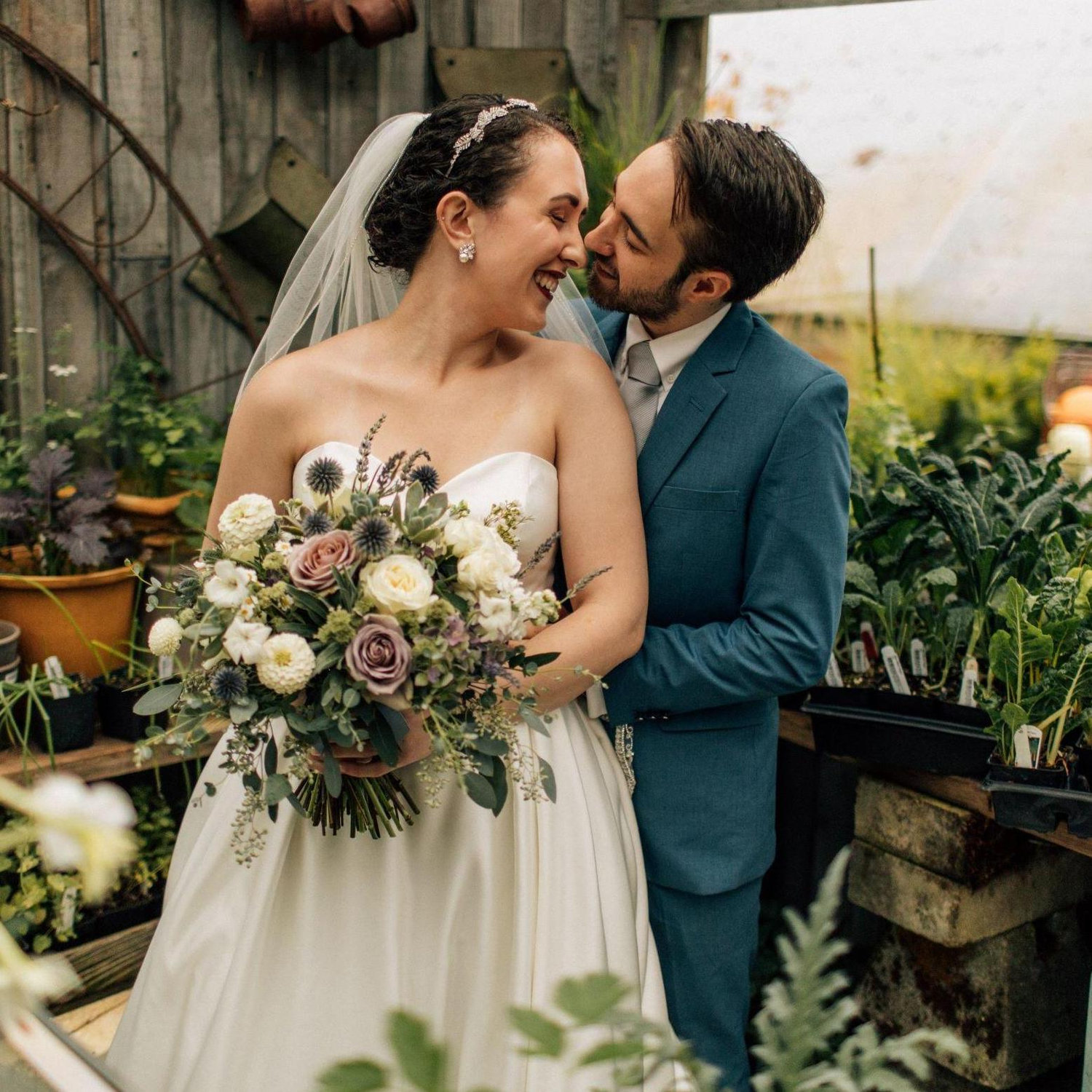 Probably the prettiest greenhouse of the day