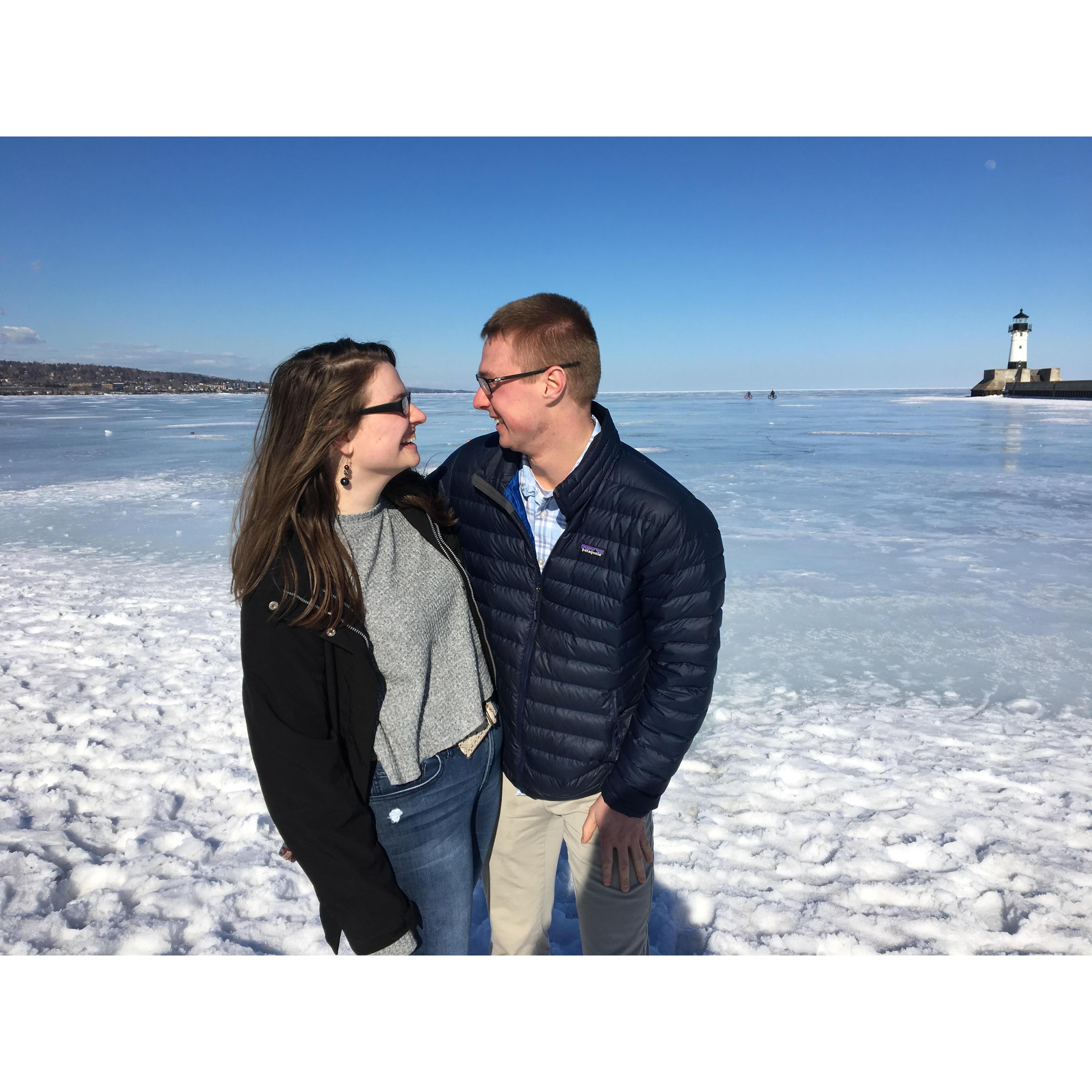 After a week of not talking to him while he was in Chicago, this was a very fun filled day