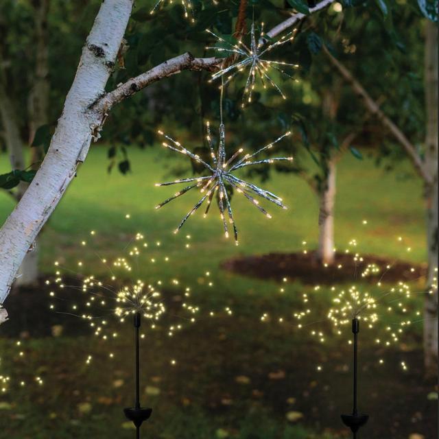 Outdoor Solar LED Firework Fairy Hanging...