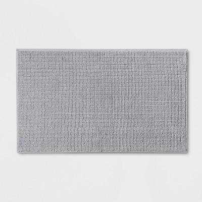 34"x20" Heathered Bath Rug Gray - Made By Design&#153;
