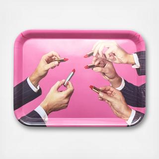 Toiletpaper Lipstick Melamine Tray