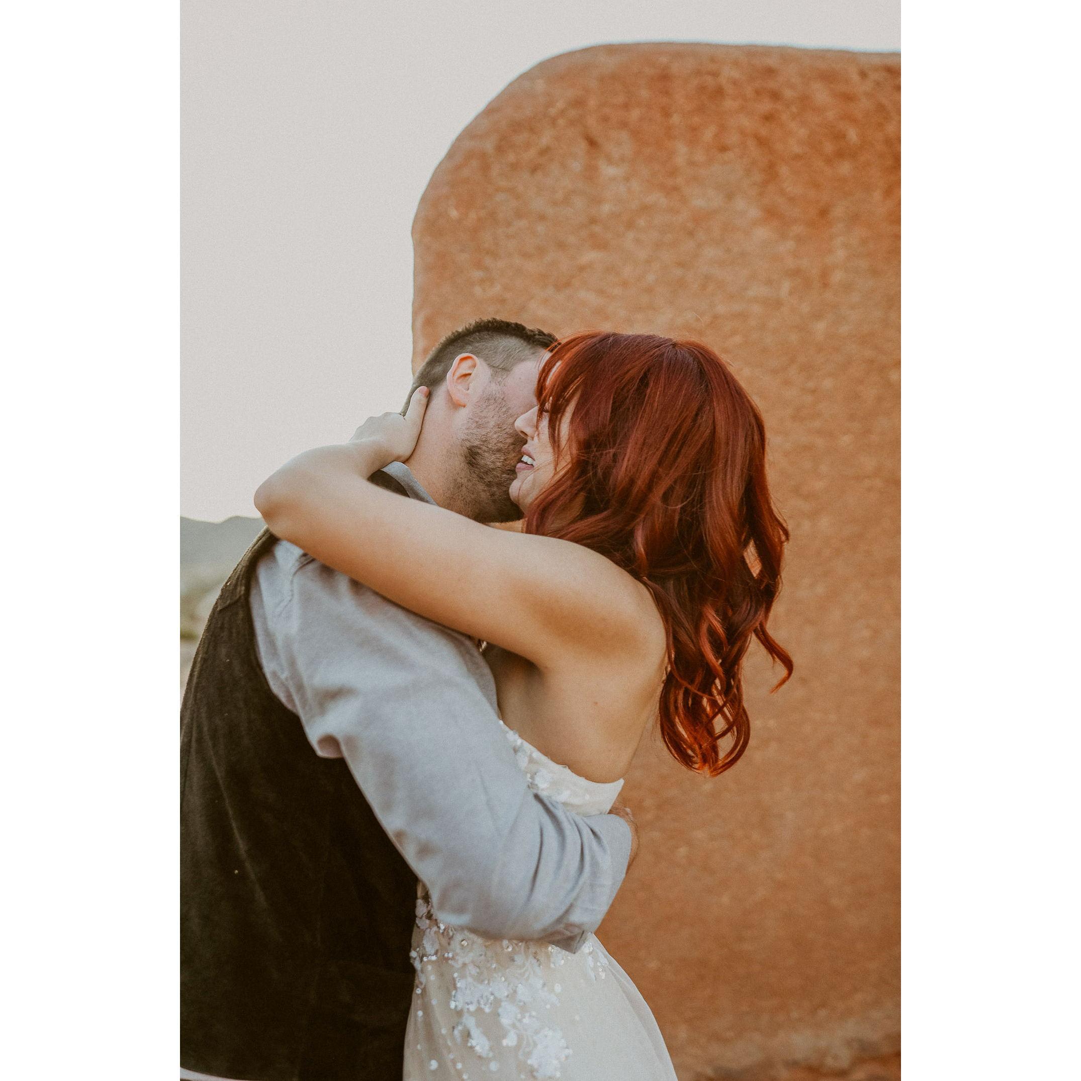 The PROPOSAL! 11/13/2021 in Joshua Tree