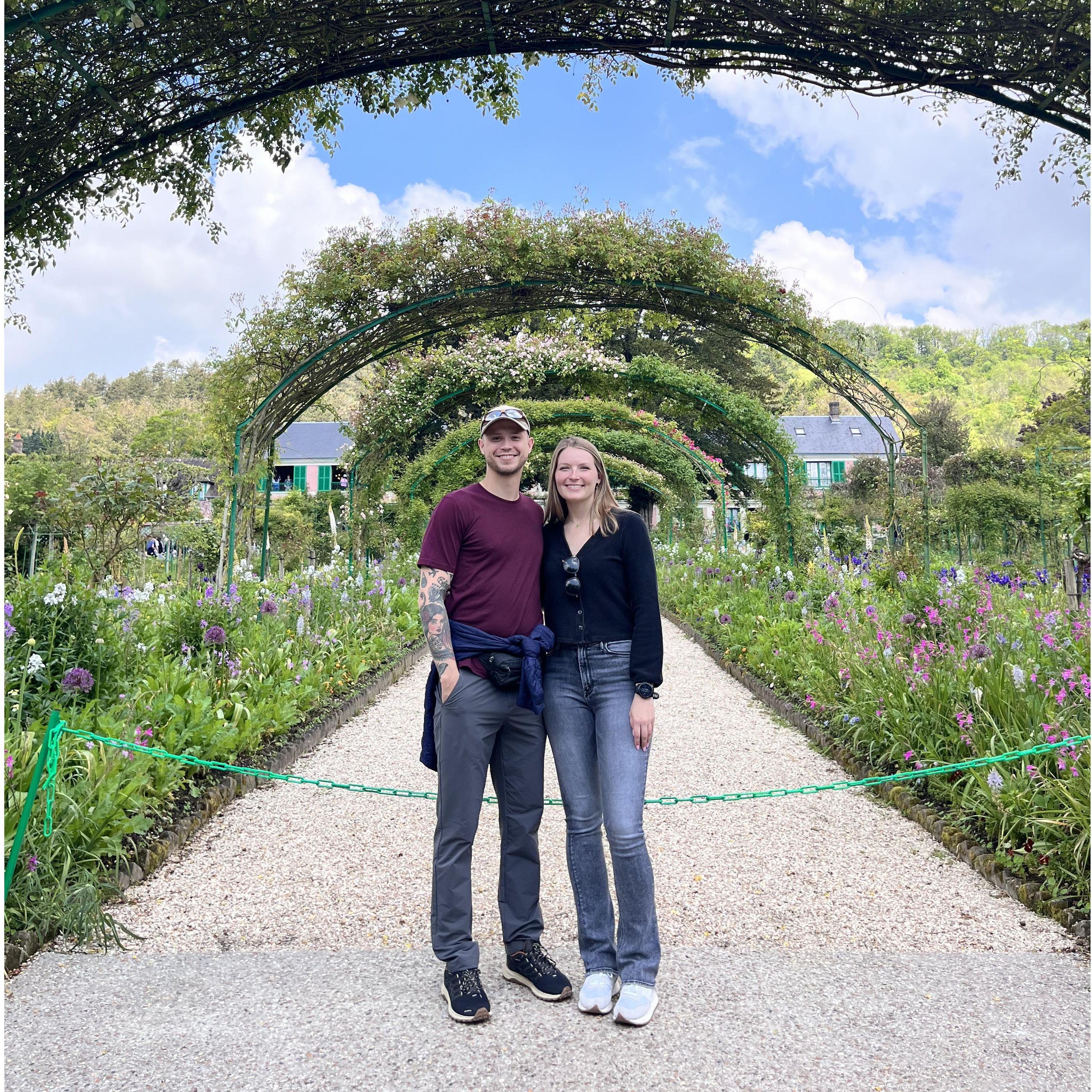 2024 - Touring artist Jean-Claude Monet's house in Giverny, France.